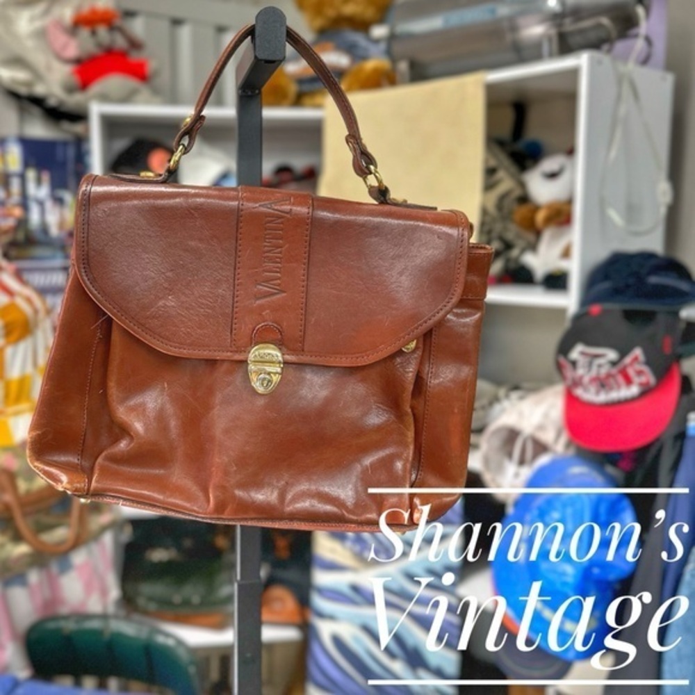 Valentina Made in Italy leather handbag